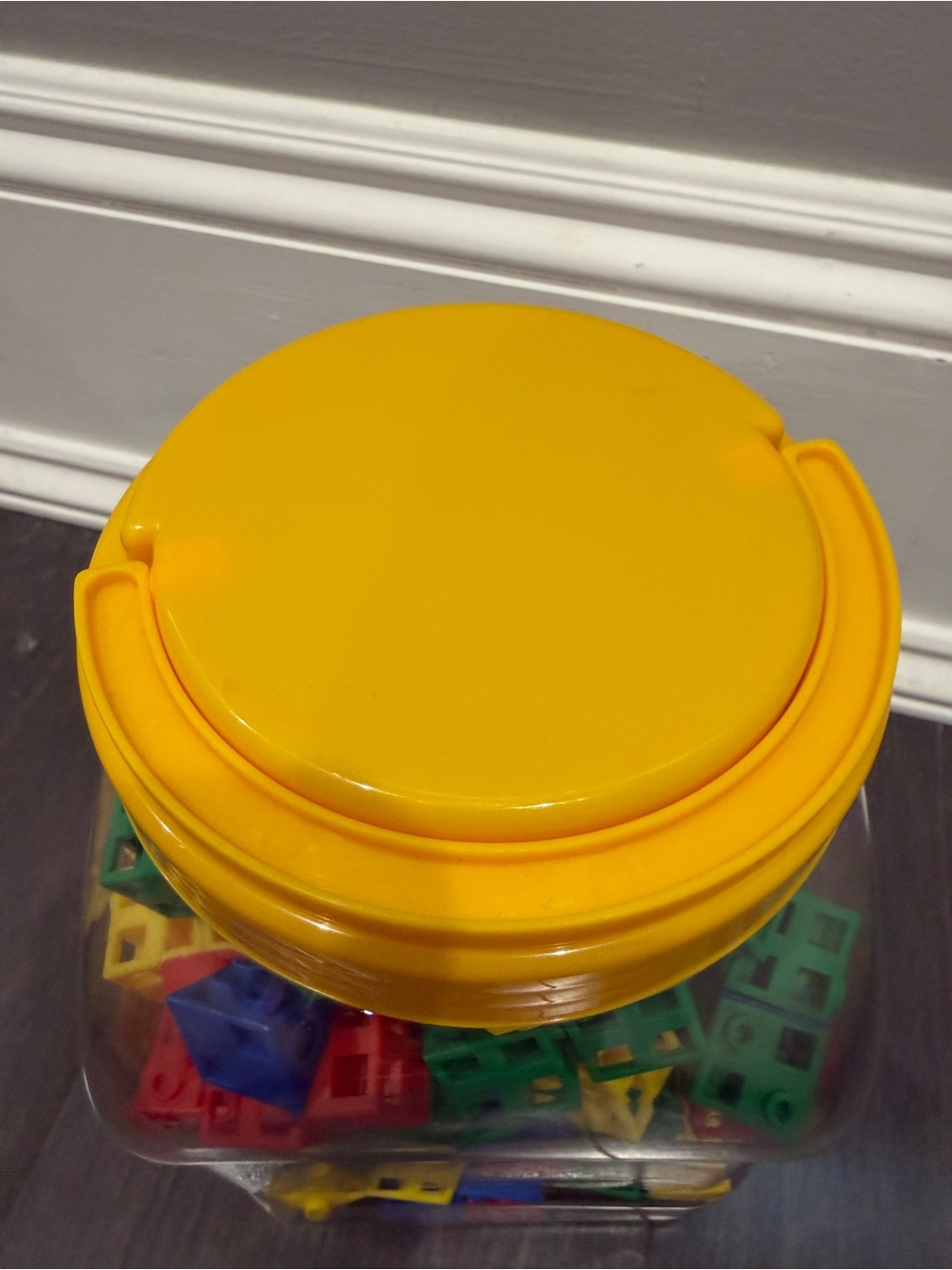 Lakeshore Snap & Build Blocks Jar Building Kids Toddlers - Picture 5 of 7